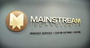 Mainstream Technologies Interior Sign