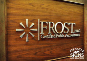 Frost Interior Sign