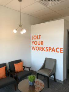 Jolt Hub Wall Graphics Interior Sign