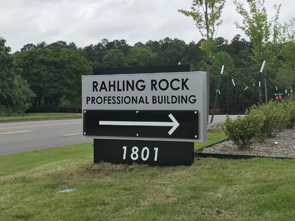 Rahling Rock Sign