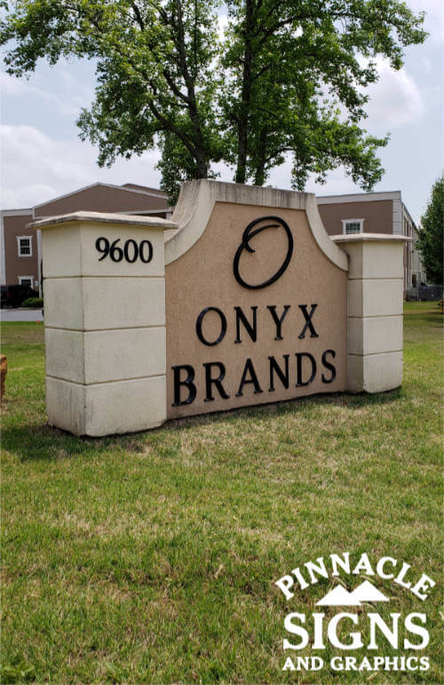 Onyx Brands Monument Sign