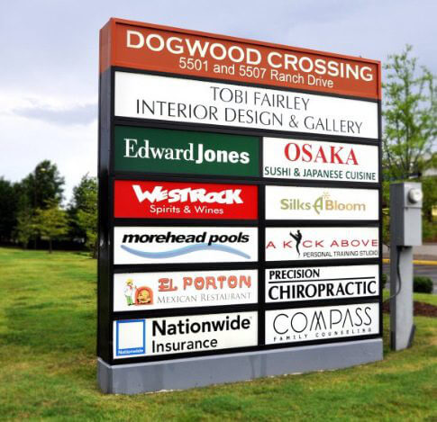 Dogwood Crossing Monument Sign