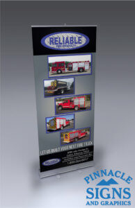 Reliable Fire Products Banner Stand