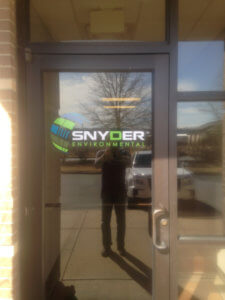 Door Graphic for Snyder Environmental