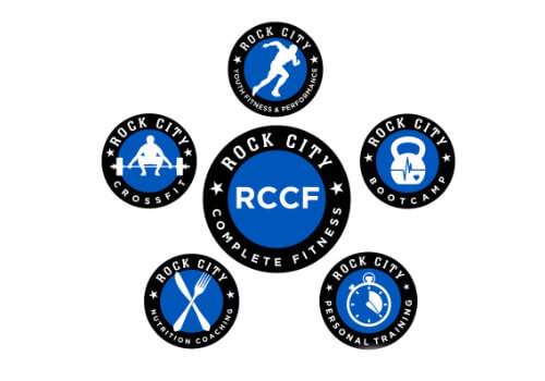 Rock City Crossfit Logo Designs