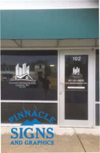 Door and Window Vinyl for Standard Abstract