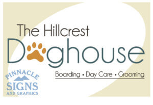 The Hillcrest Doghouse Custom Logo Design