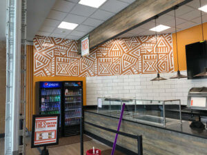 Wall Graphic for Tres