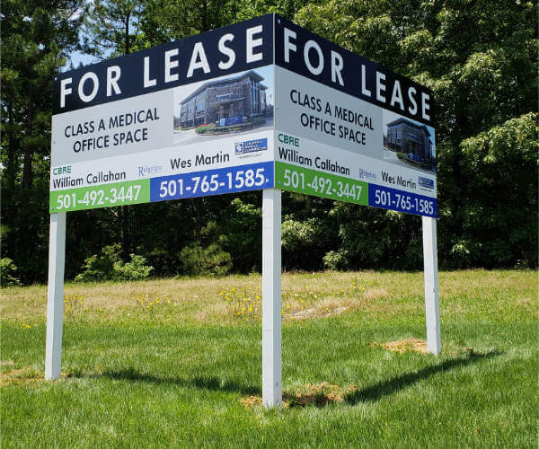Buy Commercial Real Estate Signs in Little Rock That Get Noticed!