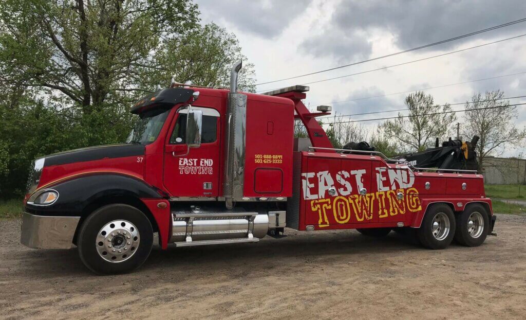 East end towing custom vehicle graphics