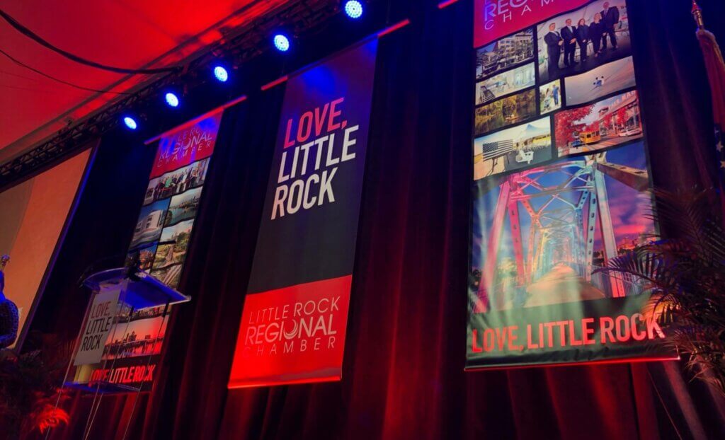 Little Rock Chamber event banners